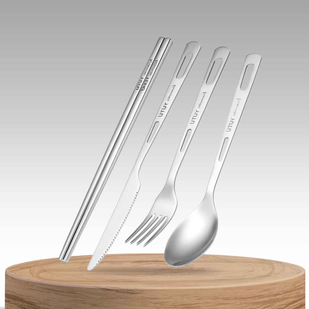Frostura | Titanium Outdoor Travel Cutlery Set