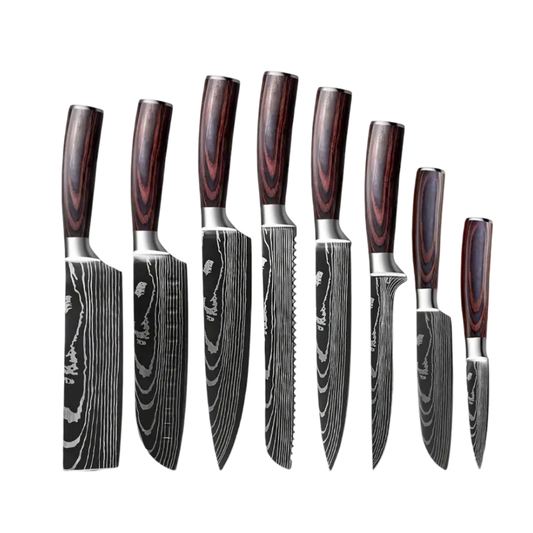 Arisoku | 8-Blade Kitchen Mastery Set