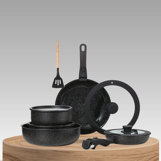 CeramiLux | 12-Piece Ceramic Cookware Set