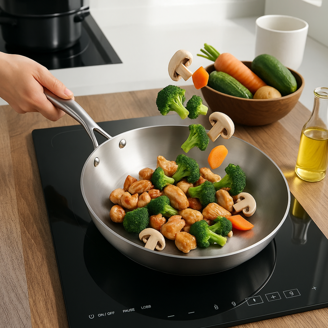 Veritas | 3-Piece Tri-Ply Stainless Steel Cookware Set