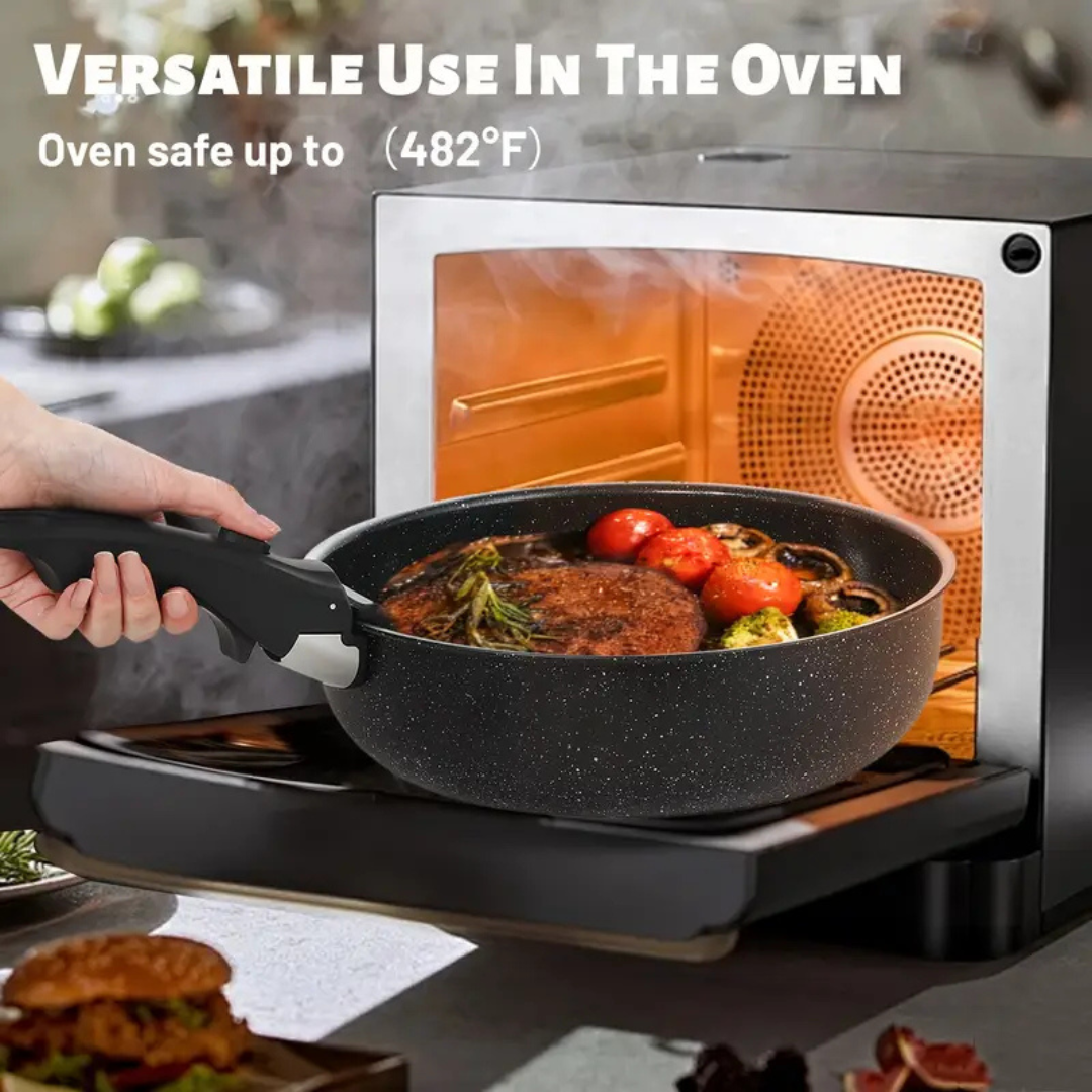 CeramiLux | 12-Piece Ceramic Cookware Set