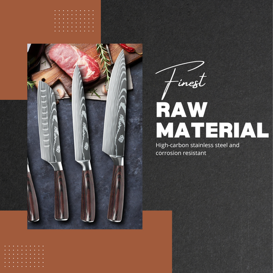 Kensho | 4-Piece Japanese Hand-Forged Chef Knife Set