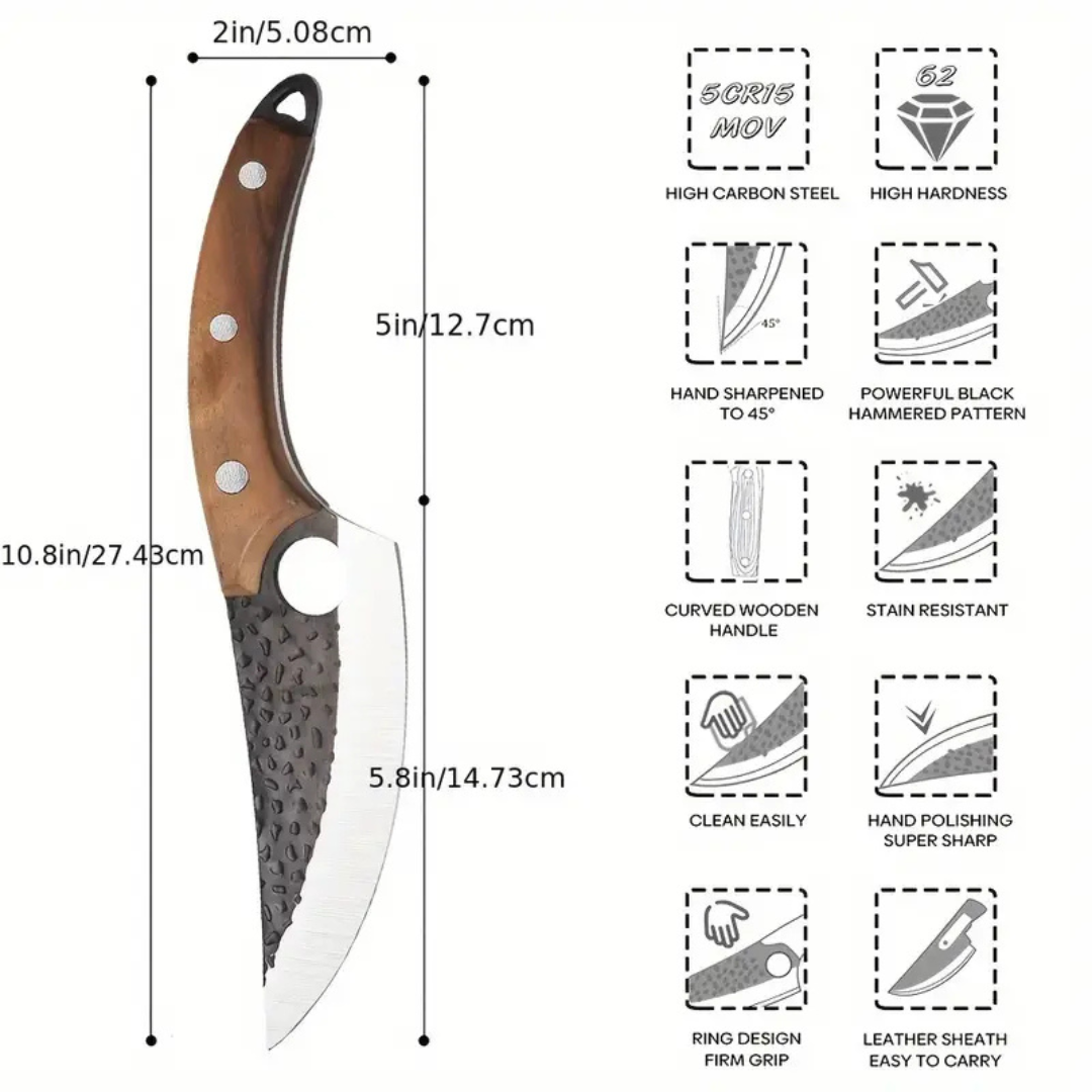 Tsuchi | Japanese Forged Chef Knife with Sheath