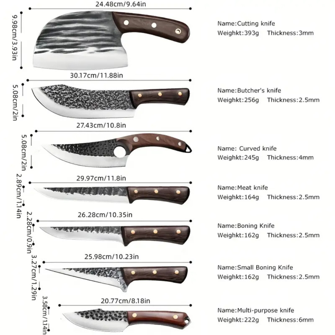 Hikari | 8-Piece Japanese Kitchen Knife Set