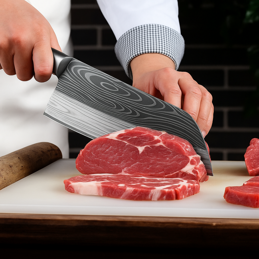 Kazan | Damascus Kitchen Knife