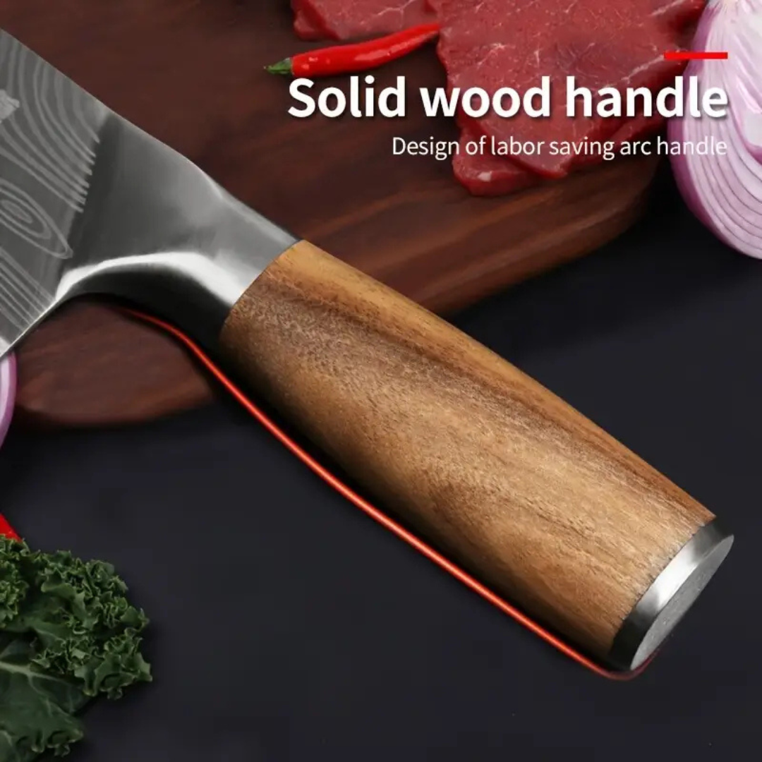 Kazan | Damascus Kitchen Knife