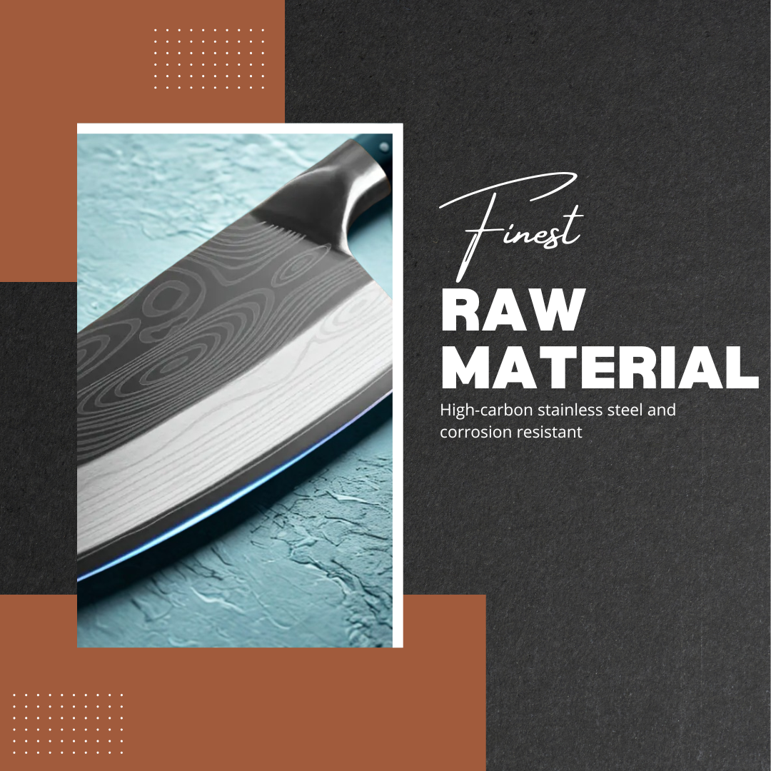Kazan | Damascus Kitchen Knife