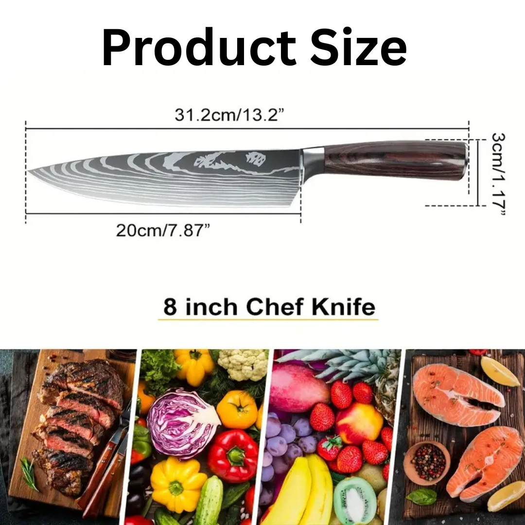 SharpCraft | 8-Inch Japanese Chef Knife