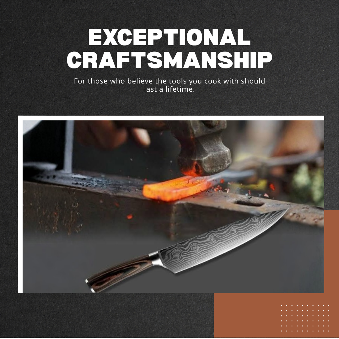 SharpCraft | 8-Inch Japanese Chef Knife