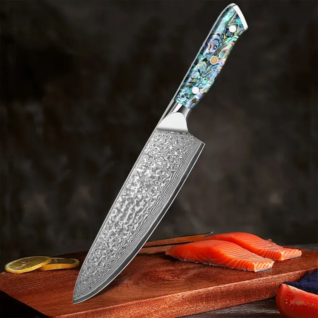 Kyzeno | Damascus Steel Chef Knife