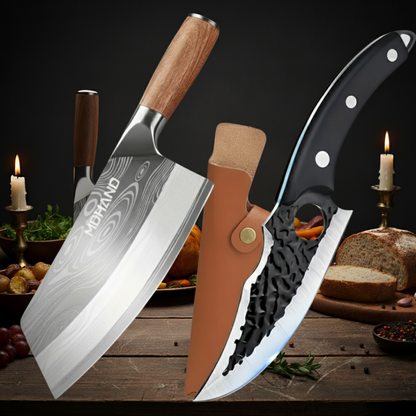 Kyvora | Dual-Blade Chef Set