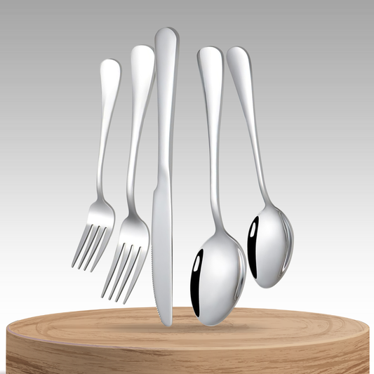 Silvara | 30-Piece Stainless Steel Cutlery Set