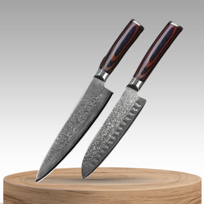 Fyntra | Elite Kitchen Knife Steel Set
