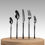 SilvaCraft | 30-Piece Premium Steel Dining Collection