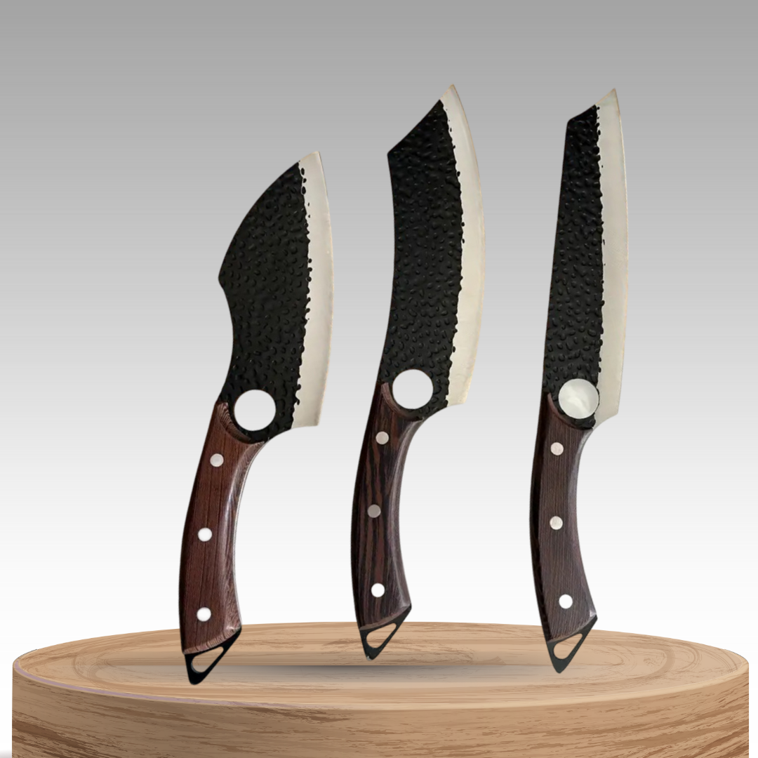 Kuroto | 3-Piece Forged Steel Knife Set