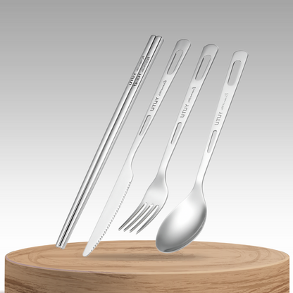 Frostura | Titanium Outdoor Travel Cutlery Set
