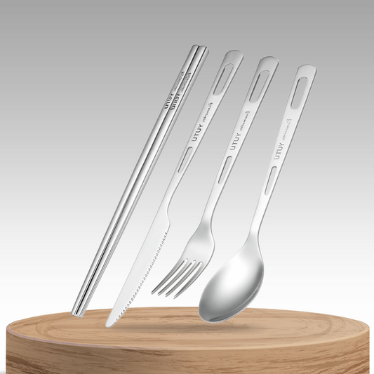 Frostura | Titanium Outdoor Travel Cutlery Set
