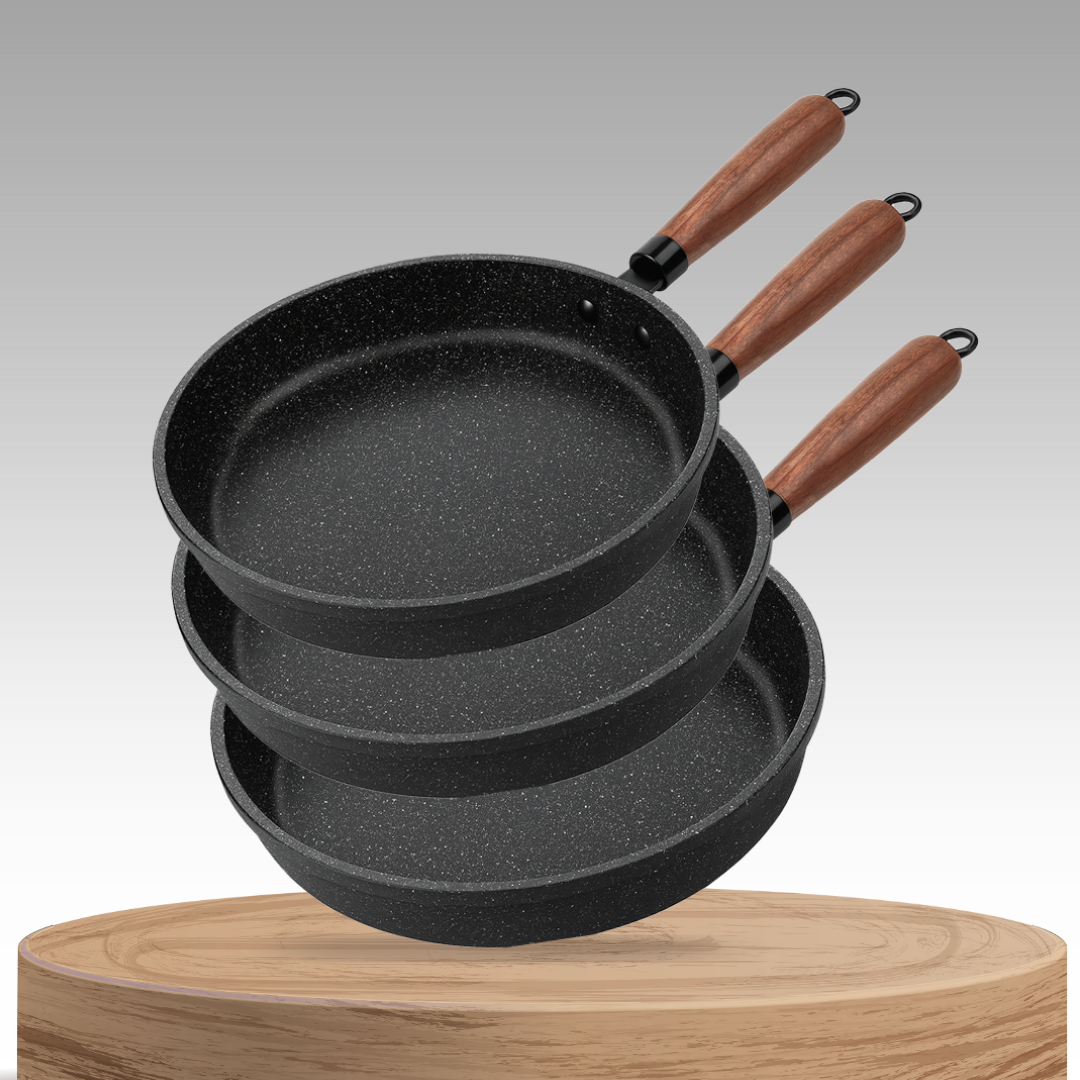 Duranelle | 3-Piece Multifunctional Frying Pan Set
