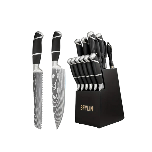 Zayrix | Contemporary Steel Knife Set
