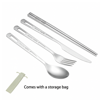 Frostura | Titanium Outdoor Travel Cutlery Set