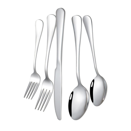 Silvara | 30-Piece Stainless Steel Cutlery Set