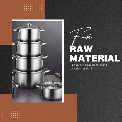 Minerelle | 5-Piece Mineral Cookware Set
