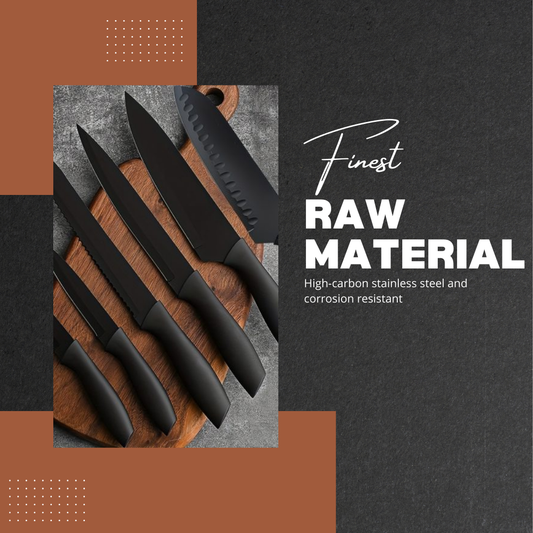 Forvex | 7-Piece Professional Knife Set with Magnetic Holder