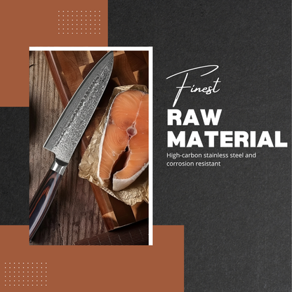 Fyntra | Elite Kitchen Knife Steel Set