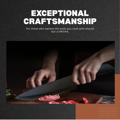 Forvex | 7-Piece Professional Knife Set with Magnetic Holder