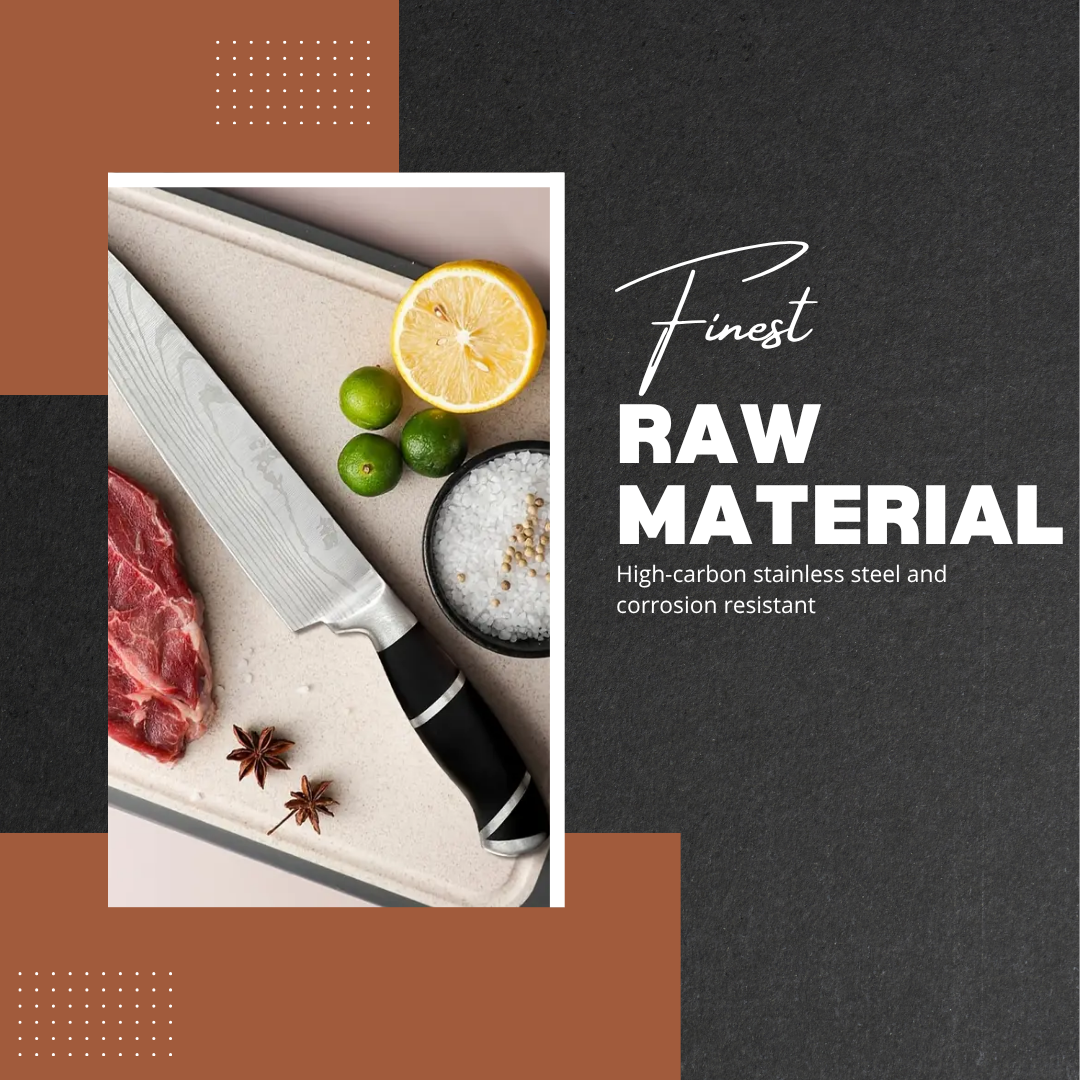 Zayrix | Contemporary Steel Knife Set