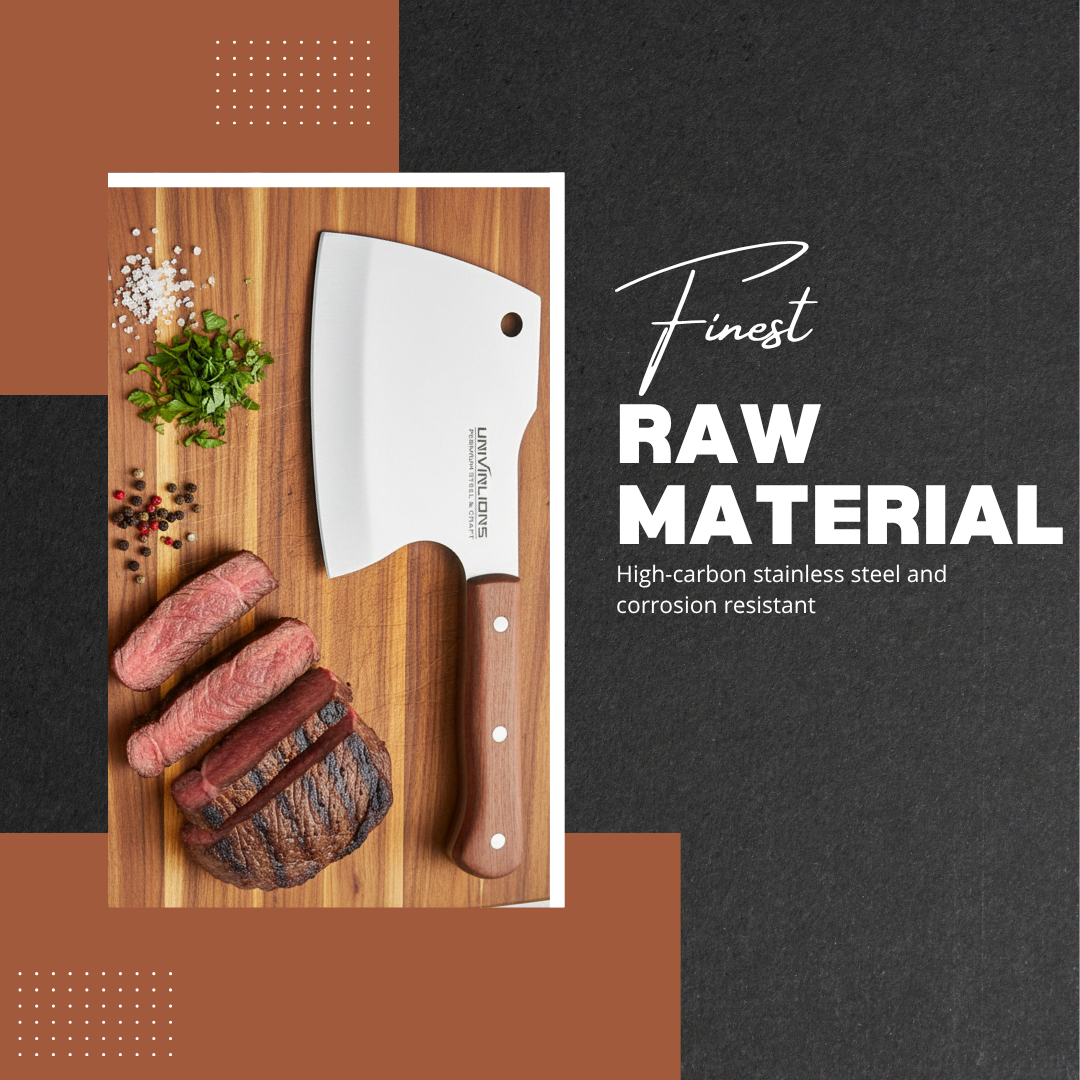 TitanSlice | Heavy-Duty Kitchen & BBQ Butcher’s Knife