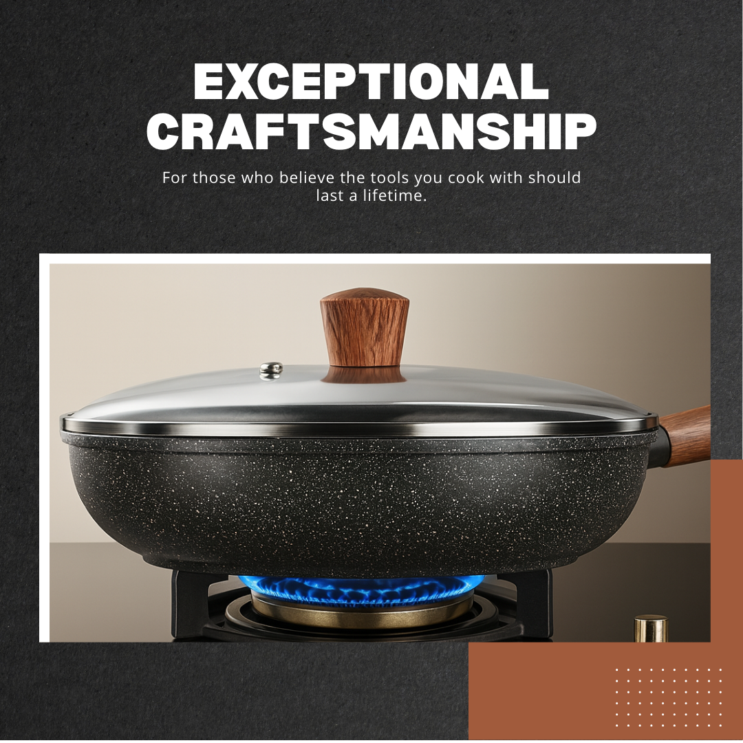 Duranelle | 3-Piece Multifunctional Frying Pan Set
