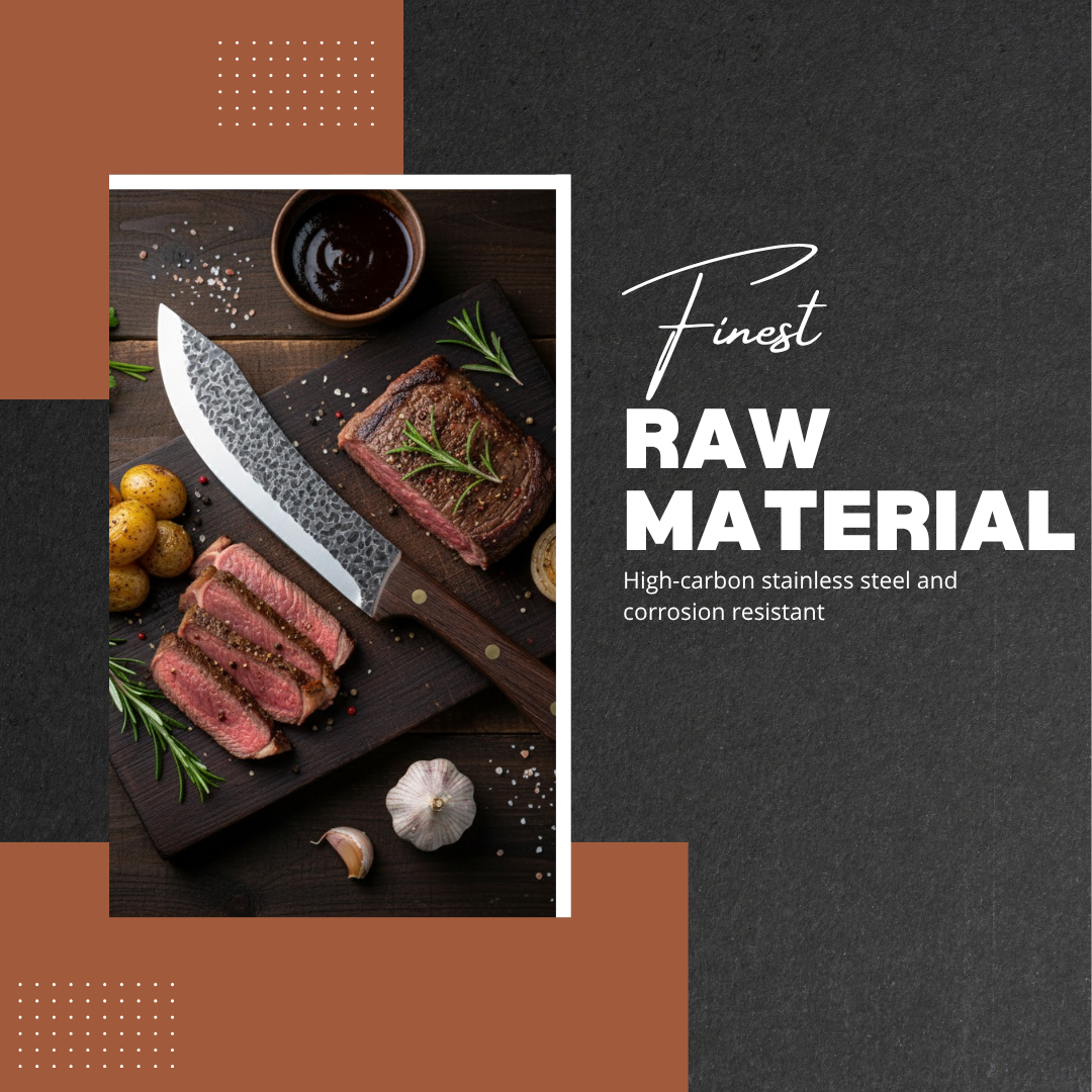 Rovik | Hammer-Pattern Chef Knife