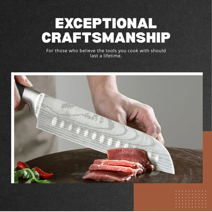 Zayrix | Contemporary Steel Knife Set