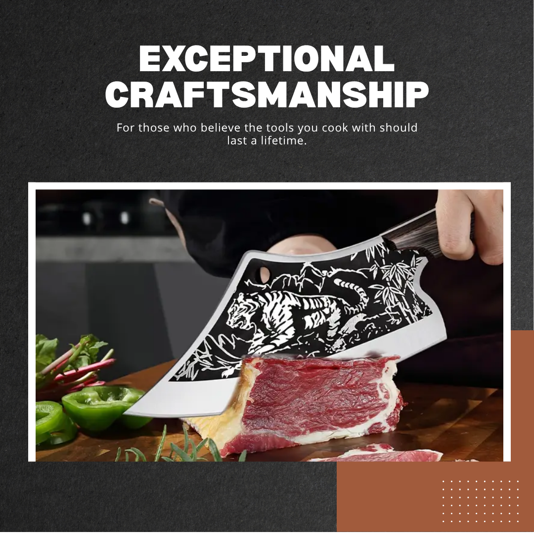 ProBone | Hand-Carved 8″ Meat & Bone Knife