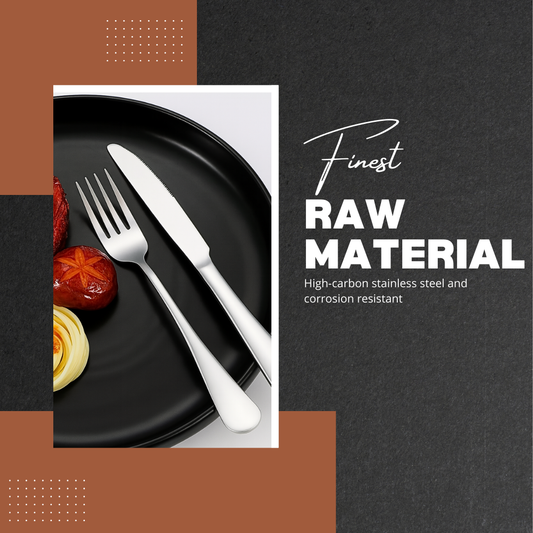 Silvara | 30-Piece Stainless Steel Cutlery Set