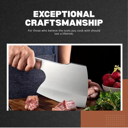 TitanSlice | Heavy-Duty Kitchen & BBQ Butcher’s Knife