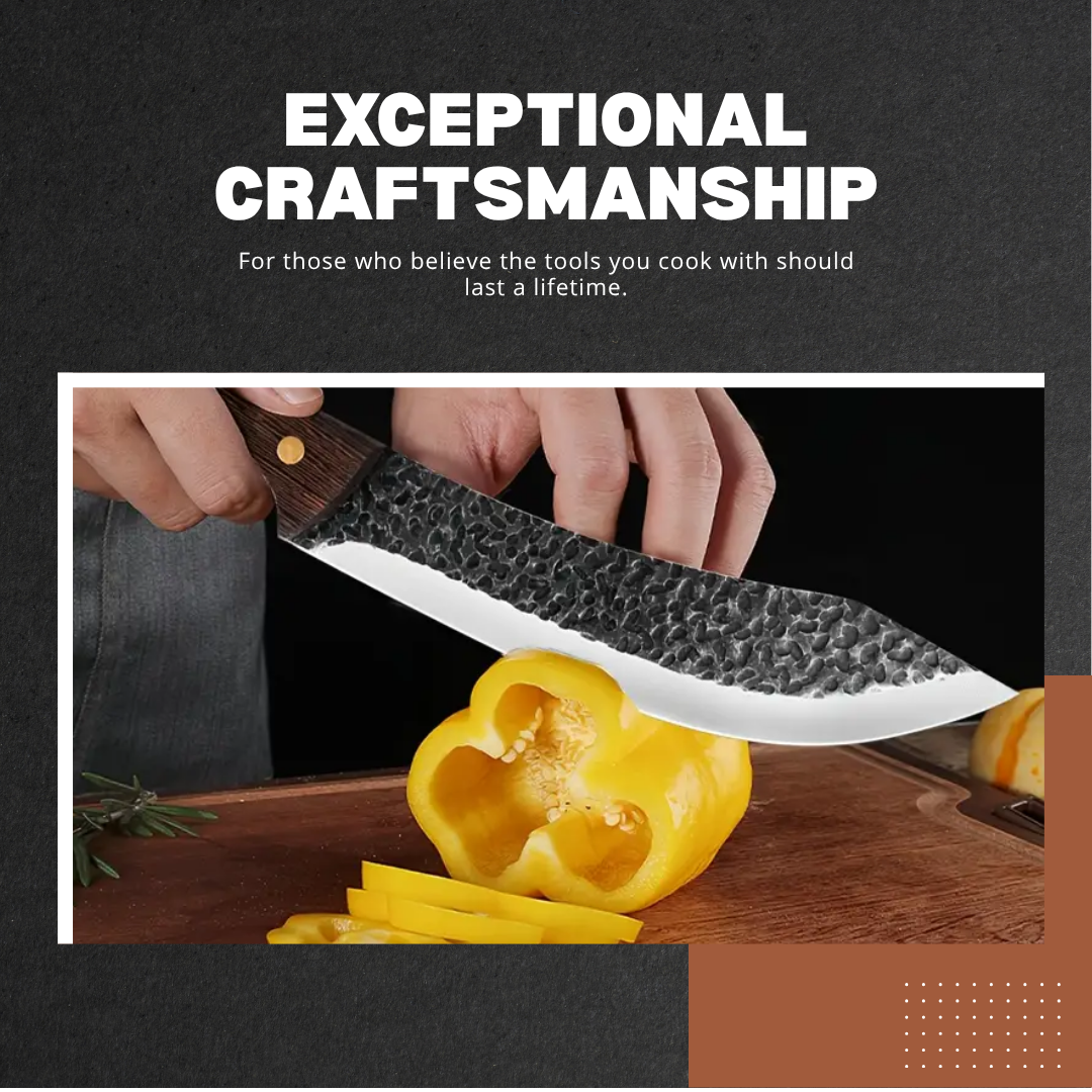 Rovik | Hammer-Pattern Chef Knife