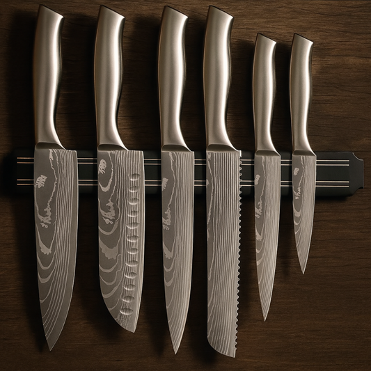 Cresvion | Magnetic Culinary Knife Set