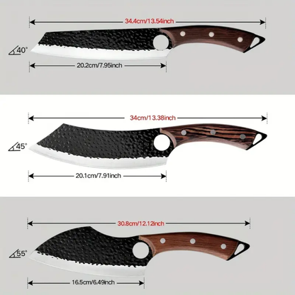 Kuroto | 3-Piece Forged Steel Knife Set