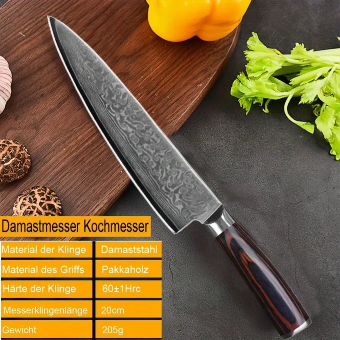 Fyntra | Elite Kitchen Knife Steel Set