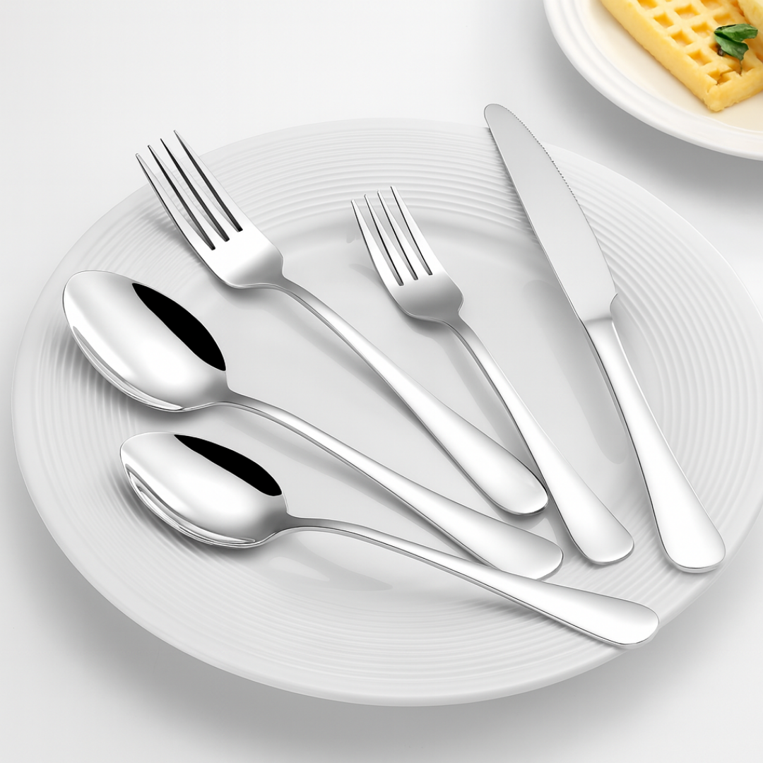 Silvara | 30-Piece Stainless Steel Cutlery Set