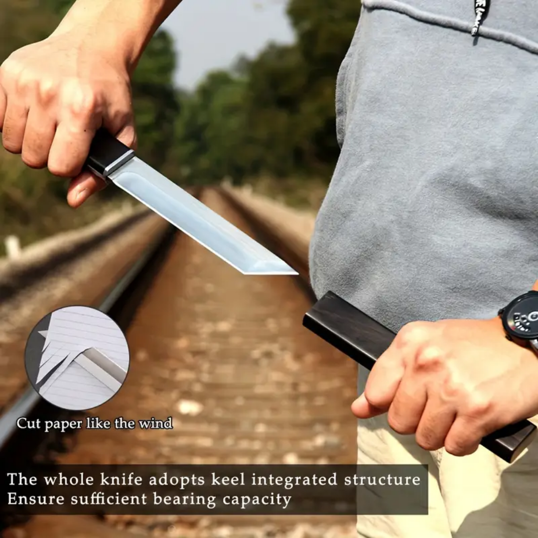 ForgeRyu | Hardwood-Handle Survival Katana Knife