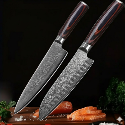 Fyntra | Elite Kitchen Knife Steel Set
