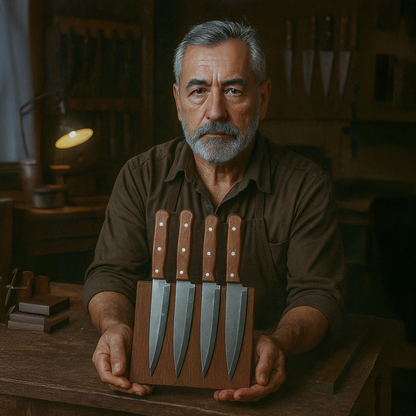 Zayrix | Contemporary Steel Knife Set