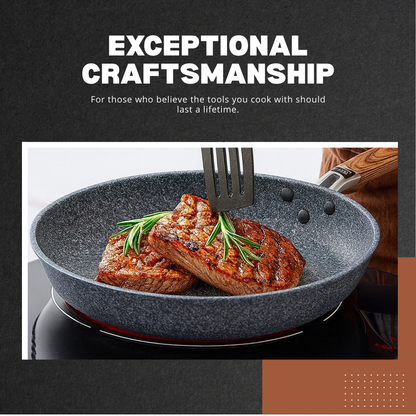 Maivora | Non-Stick Maifan Stone Frying Pan with Lid