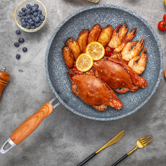 Maivora | Non-Stick Maifan Stone Frying Pan with Lid