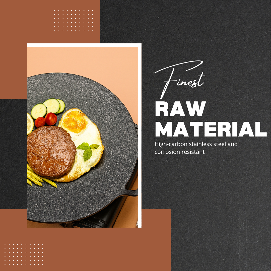 ForgePan | Large Cast Iron Non-Stick Grill Pan