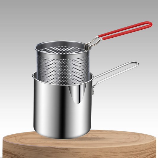 Kitchura | 2-Piece Stainless Steel Japanese Frying Pan Set