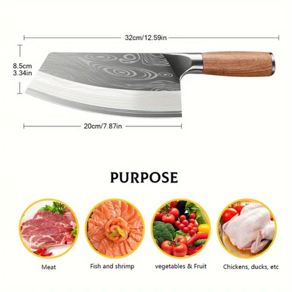 Kazan | Damascus Kitchen Knife